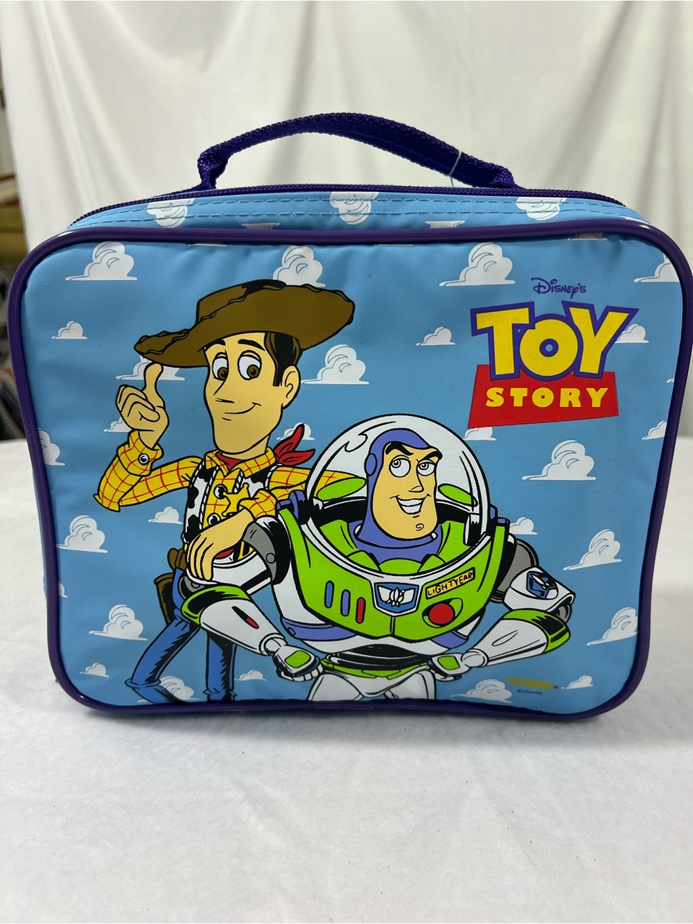 Vintage thermos Toy Story Kids Lunch Bag in Light Blue - NWT